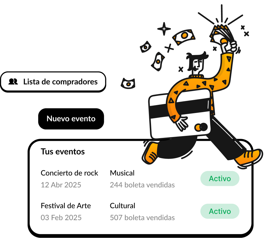 Eventa Tickets Platform Interface